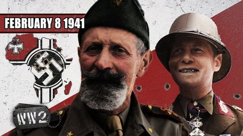 World War Two Season 3 Episode 6 - Week 076 - Rommel to fix the Bungle in Benghazi - WW2 - February 8, 1941