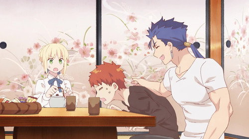 Today's Menu for the Emiya Family Season 1 Episode 2 - Salmon, Mushroom and Butter Baked in Foil