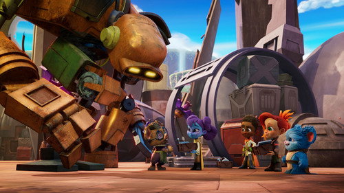 Star Wars: Young Jedi Adventures Season 1 Episode 17 - Stuck in the Muck / Junkyard Sleepover