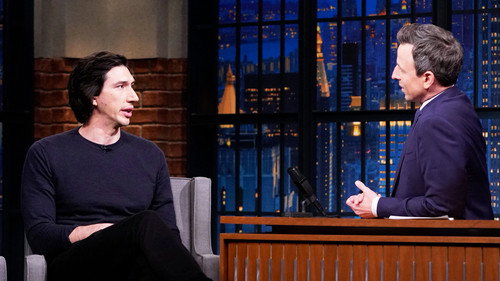 Adam Driver, Jonathan Groff, Hozier still
