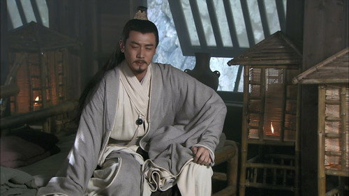 Liu Bei visits Zhuge Liang thrice still