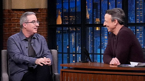 Late Night with Seth Meyers Season 13 Episode 66 - John Oliver, Ben Marshall