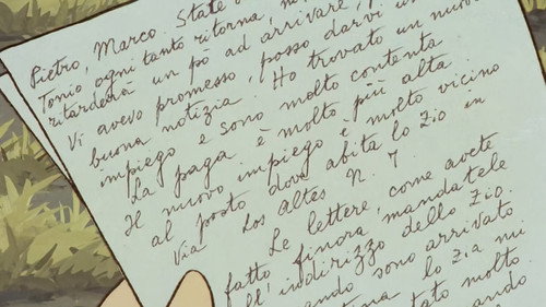 Mama's Handwriting still