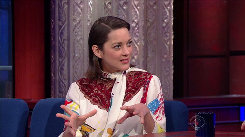Marion Cotillard, George Saunders, Joanna Newsom still