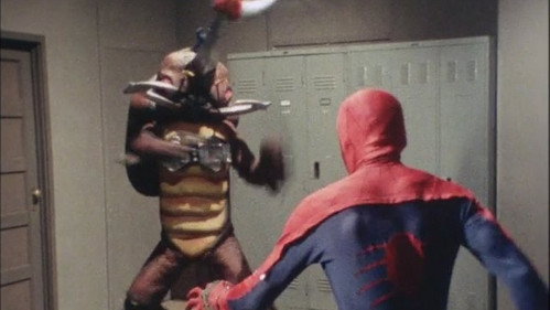 Japanese Spiderman Season 1 Episode 9 - Motion Accessory Is a Loveful Beetle Insect Spy
