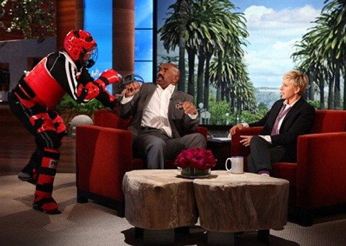 Steve Harvey, Rachel Maddow, Robyn still