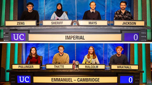 Imperial v Emmanuel College, Cambridge still