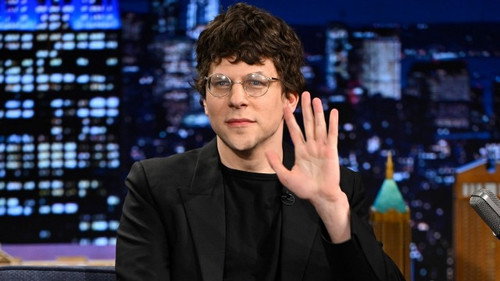 Jesse Eisenberg, Bernadette Peters, Chet Hanks, Heather Pasternak still