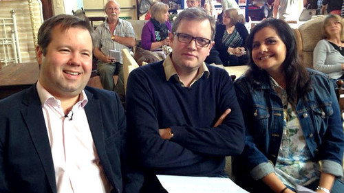 Celebrity Antiques Road Trip Season 3 Episode 13 - Miles Jupp and Nina Wadia