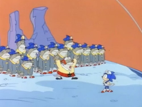 Adventures of Sonic the Hedgehog Season 1 Episode 54 - Honey, I Shrunk the Hedgehog