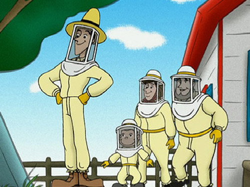 Curious George Season 1 Episode 40 - Bee Is for Bear