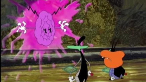 Oggy and the Cockroaches Season 2 Episode 22 - Penalty Shot