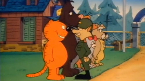 An Officer and an Alleycat still