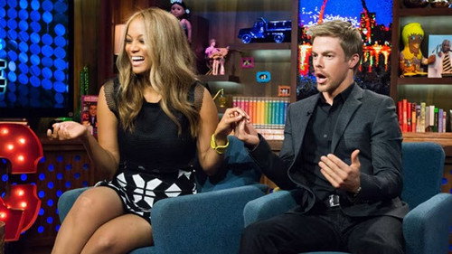 Tyra Banks & Derek Hough still