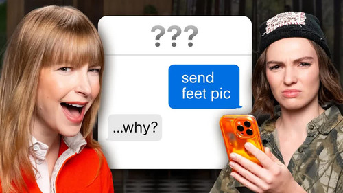 Texting Embarrassing Things To Our Parents still