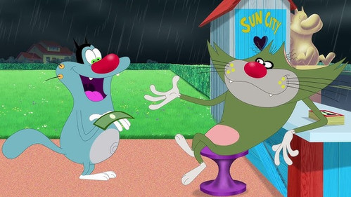 Oggy and the Cockroaches Season 1 Episode 3 - The Lottery Ticket