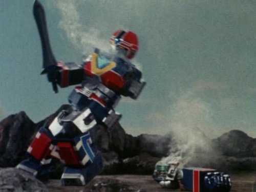 Choushinsei Flashman Season 1 Episode 15 - The Giant Robo is Worn Out