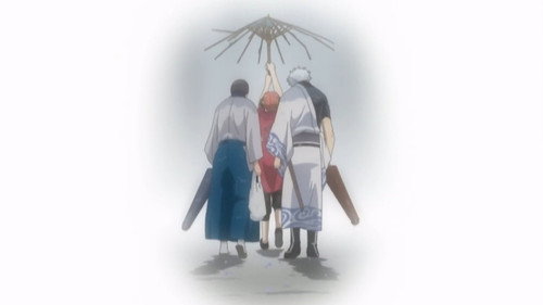 Gintama Season 3 Episode 12 - Definitely Do Not Let Your Girlfriend See the Things You Use for Cross-Dressing / There's Almost a 100% Chance You’ll Forget Your Umbrella and Hate Yourself For It
