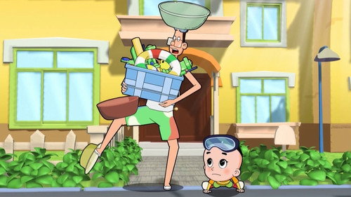 Big-Headed Kid and Small-Headed Father Season 3 Episode 21 - Episode 21