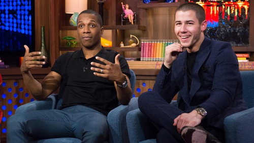 Nick Jonas & Leslie Odom Jr. still