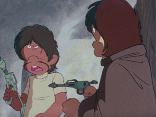 Galaxy Express 999 Season 1 Episode 40 - The Great Chieftain of The Spherical Housing Complex - Part 1