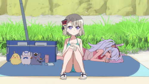 Anime AzurLane: Slow Ahead! Season 1 Episode 4 - Beach Time Is Barbecue Time!