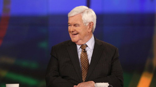 Newt Gingrich and Edward Norton still