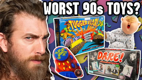 Good Mythical Morning Season 25 Episode 17 - Testing Discontinued Toys From The '90s