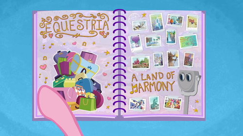 Baby Flurry Heart’s Heartfelt Scrapbook: Equestria: A Land of Harmony still