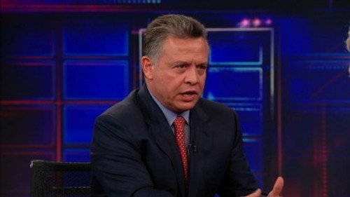 King Abdullah II still