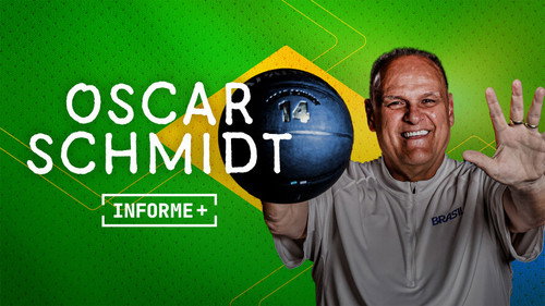 Óscar Schmidt. Mano Santa still