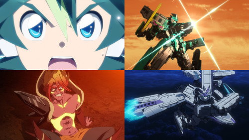 Kannagi vs. Dark Shinkalion Absolute still