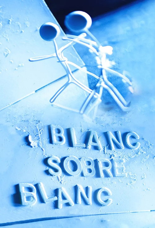 Blanc sobre blanc poster