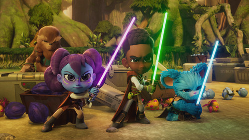Star Wars: Young Jedi Adventures Season 2 Episode 9 - The Missing Life Day Feast / The Lost Treasure of Tenoo