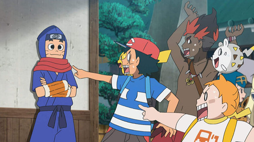Pokémon Season 22 Episode 25 - Drawn with the Wind!
