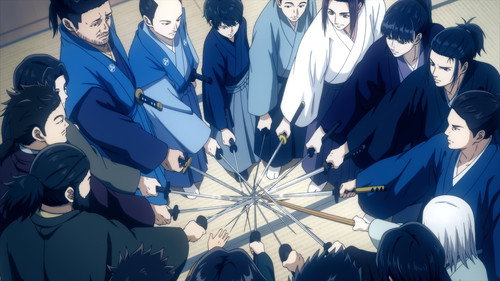 Blue Miburo Season 1 Episode 1 - The Wolves of Mibu and a Boy