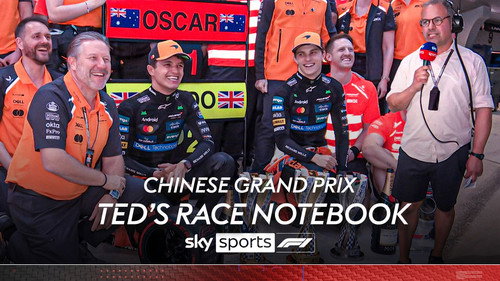 Ted's Notebook Season 14 Episode 7 - Chinese Grand Prix - Shanghai International Circuit, Shanghai: Race