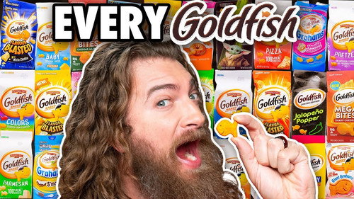 We Tried EVERY Goldfish Flavor still