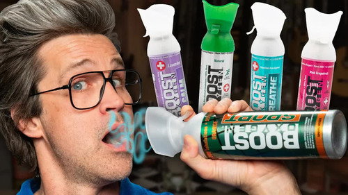 Flavored Oxygen Taste Test still