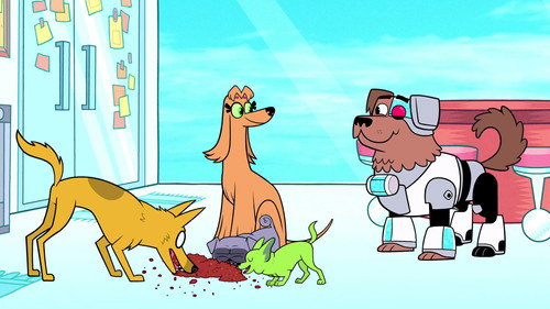 Teen Titans Go! Season 3 Episode 14 - Animals, It's Just a Word!