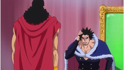 One Piece Season 16 Episode 675 - A Fateful Encounter! Kyros and King Riku!