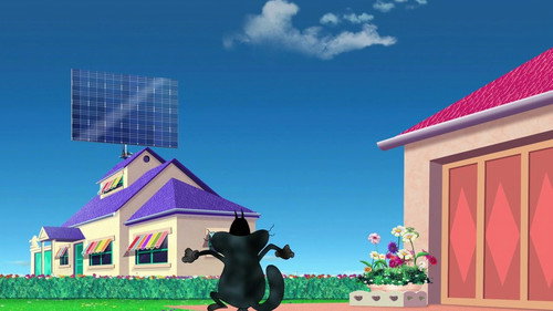 Oggy Goes Green still