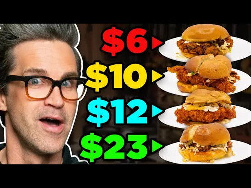 Frozen vs. Fast vs. Fancy Food Taste Test still