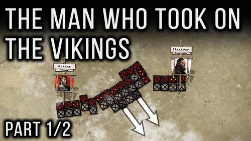 HistoryMarche Season 6 Episode 25 - Battle of Ashdown, 871 ⚔️ Alfred the Great takes on the Viking 'Great Heathen Army' ⚔️ Part 1/2