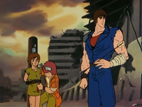 Fist of the North Star Season 1 Episode 3 - In the City Without Light, a Lone Fist Burns! The Furious Death by the Five Exploding Fingers.