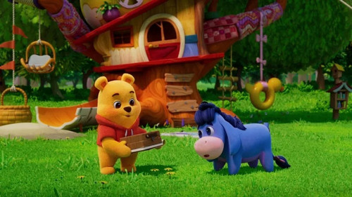 Playdate with Winnie the Pooh Season 1 Episode 6 - Eeyore and the Paint Set