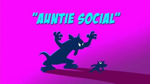 The Tom and Jerry Show Season 3 Episode 11 - Auntie Social