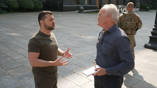 60 Minutes Season 56 Episode 1 - 9/17/2023: President Zelenskyy; Into the Streets; Prime Time in Colorado