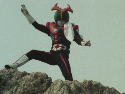 Kamen Rider Season 5 Episode 1 - I am the Electric Human Stronger!!