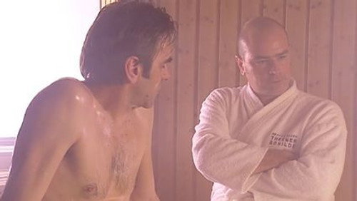 Zweten in de Sauna still